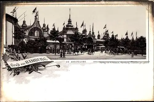 Litho Hamburg, Die Ausstellung, Ausstellungshalle