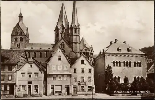 Ak Gelnhausen in Hessen, Untermarkt