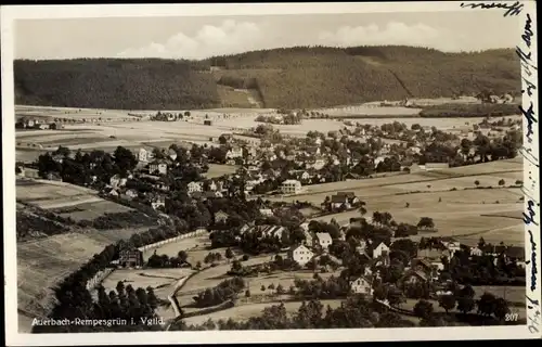 Ak Rempesgrün Auerbach im Vogtland, Panorama