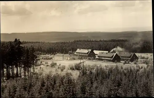 Ak Schneckenstein Tannenbergsthal im Vogtland, Schullandheim