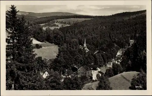 Ak Zwota Klingenthal im Vogtland Sachsen, Panorama