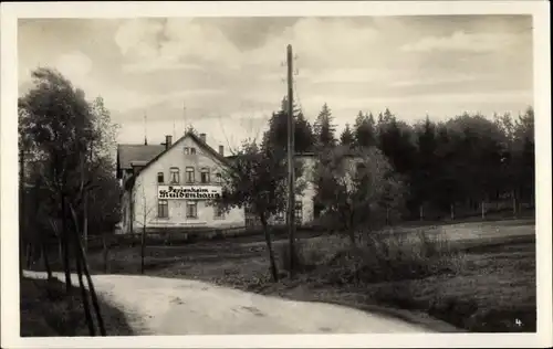 Ak Morgenröthe Rautenkranz im Vogtland, Ferienheim Muldenhaus