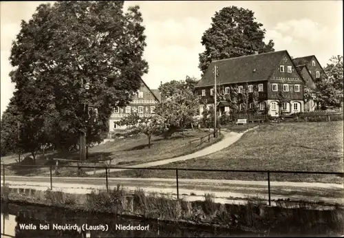 Ak Weifa Steinigtwolmsdorf in der Lausitz, Niederdorf