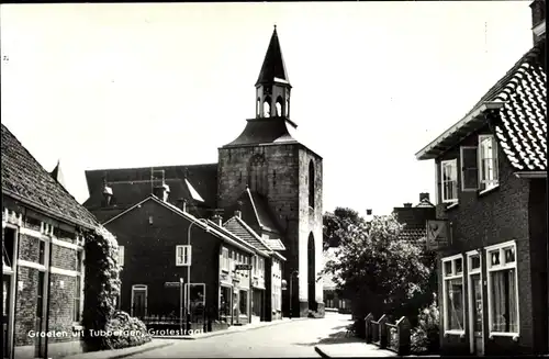 Ak Tubbergen Overijssel, Grotestraat, Warenhuis Jan Mensink