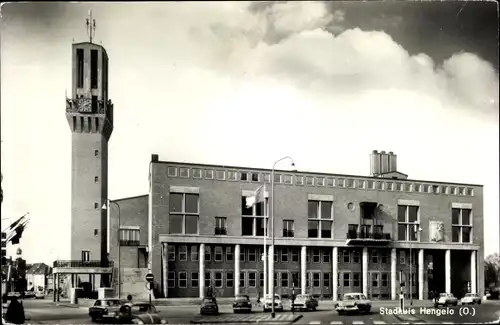 Ak Hengelo Overijssel Niederlande, Stadthuis