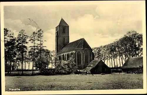 Ak Havelte Drenthe Niederlande, Kerk