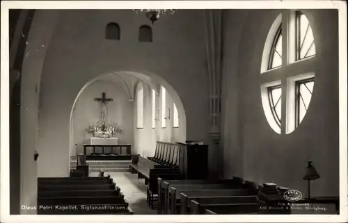 Ak Sigtuna Schweden, Olaus Petri Kapellet, Sigtunastiftelsen