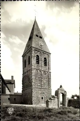 Ak Afferden Limburg Niederlande, H. H. Cosmas en Damianus, Kerk