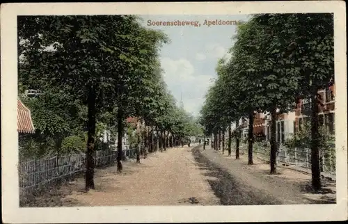 Ak Apeldoorn Gelderland, Soerenscheweg