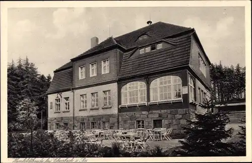 Ak Ebersbach in Sachsen, Humboldtbaude, Inh. Alfred Lindner, Heimatmuseum