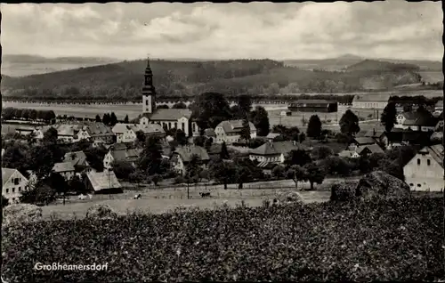 Ak Großhennersdorf Herrnhut in Sachsen, Ortsansicht