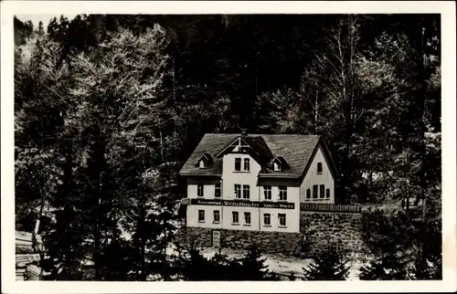 Ak Antonsthal Breitenbrunn Erzgebirge, Waldschlösschen, W. Höllering