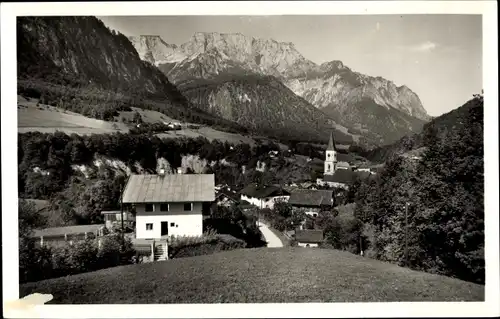 Ak Marktschellenberg Markt Schellenberg in Oberbayern, Panorama, Salzburger Hochfron, Geyereck