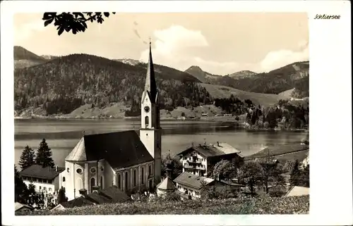 Ak Schliersee in Oberbayern, Kirche