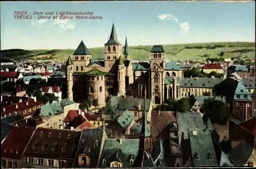 Ak Trier an der Mosel, Dom und Liebfrauenkirche