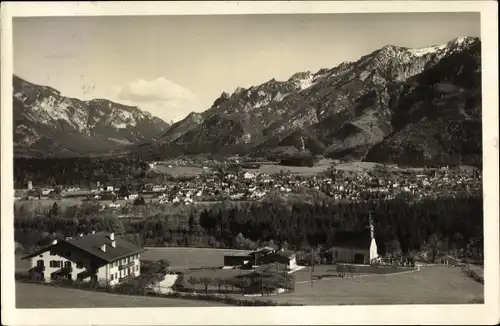 Ak Nonn Bad Reichenhall in Oberbayern, Panorama