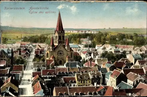 Ak Kaiserslautern Pfalz,  Apostelkirche