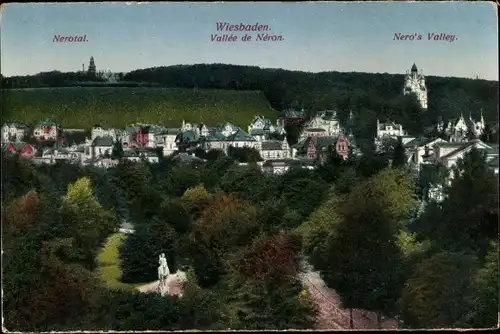 Ak Wiesbaden in Hessen, Nerotal