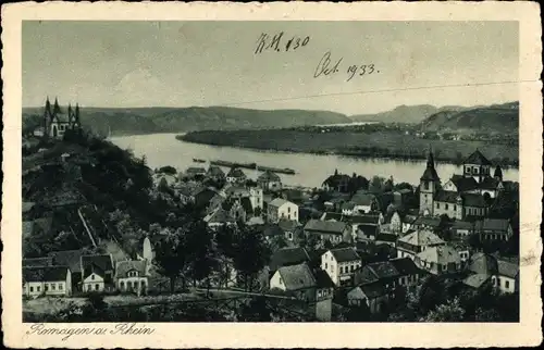 Ak Remagen am Rhein, Panorama