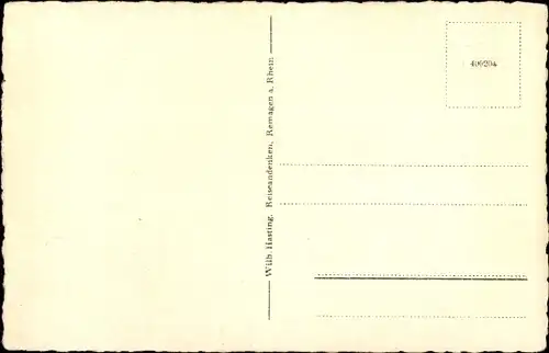 Ak Remagen am Rhein, Panorama