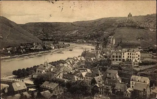 Ak Cochem an der Mosel, Ortsansicht