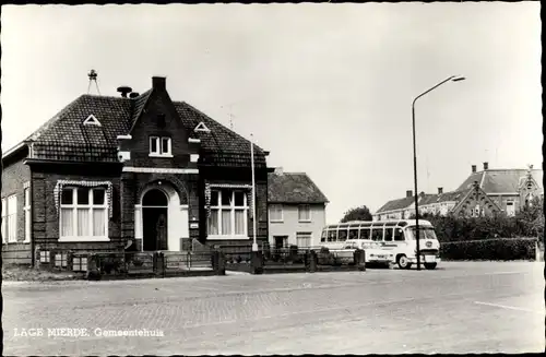 Ak Lage Mierde Nordbrabant, Gemeentehuis