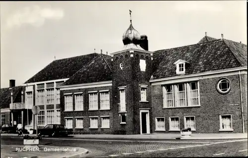 Ak Rucphen Nordbrabant Niederlande, Gemeentehuis