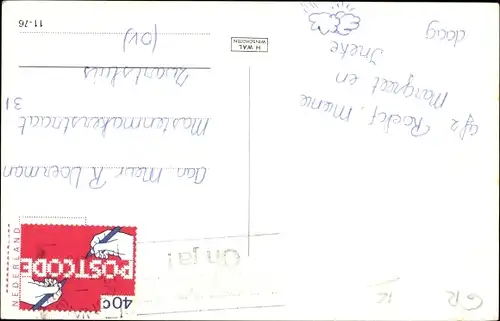 Ak Bellingwolde Groningen, Molen