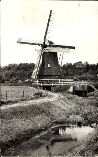 Ak Wedderbergen Groningen, Molen