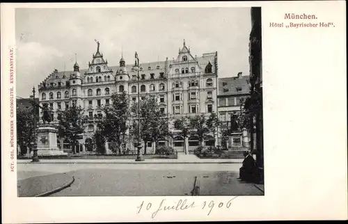 Ak München Bayern, Hotel Bayrischer Hof