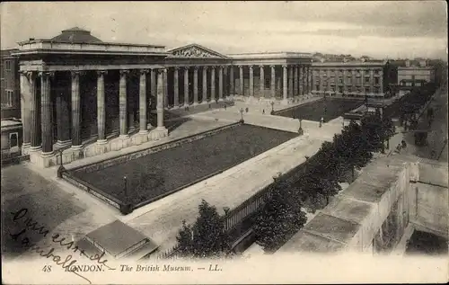 Ak London City England, The British Museum