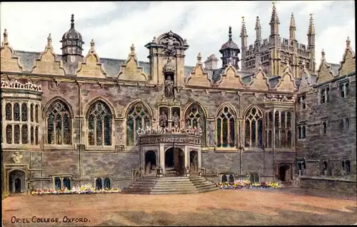 Ak Oxford Oxfordshire England, Oriel College