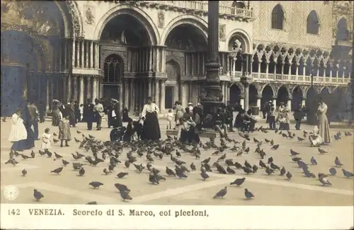 Ak Venezia Venedig Veneto, Scorcio di S. Marco