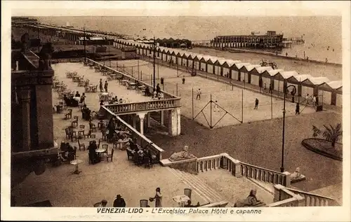 Ak Lido di Venezia Veneto, L'Excelsior Palace Hotel e capanne