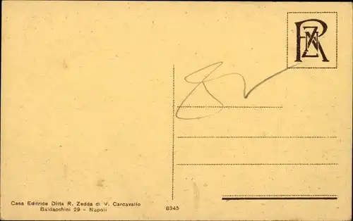 Ak Napoli Campania, Blick auf die Via Roma, Denkmal, Pferdewagen, Passanten