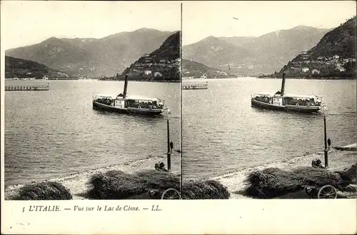 Stereo Ak Lombardia, Vue sur le Lac de Come