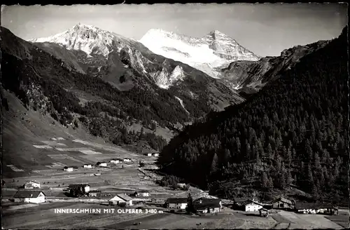Ak Innerschmirn in Tirol, Panorama, Ort mit Olperer