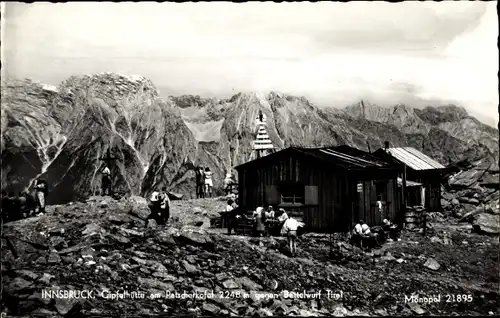 Ak Innsbruck in Tirol, Gipfelhütte am Patscherkofel