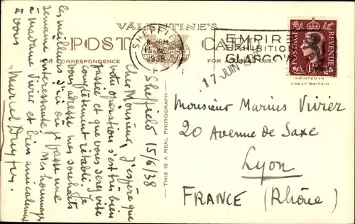 Ak Sheffield Yorkshire England, City Hall, Fitzalan Square, Town Hall Square, Angel Street, High Str