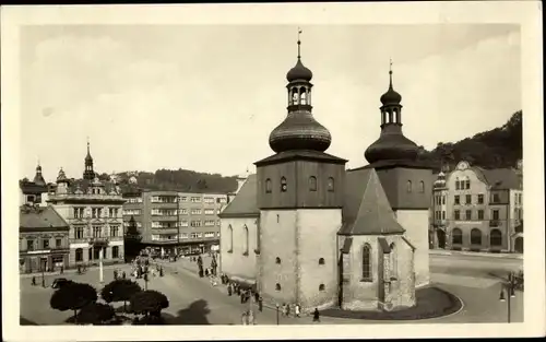 Ak Náchod Region Königgrätz, Masarykovo namesti