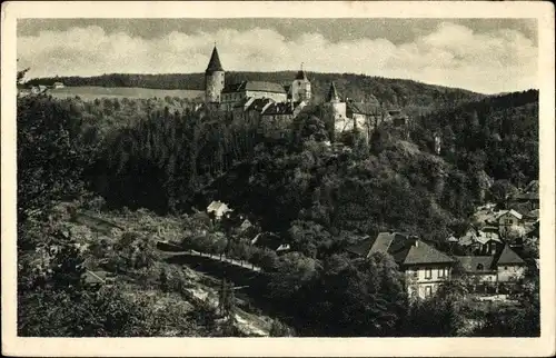 Ak Křivoklát Pürglitz Mittelböhmen, Burg Křivoklát, Hrad Křivoklát