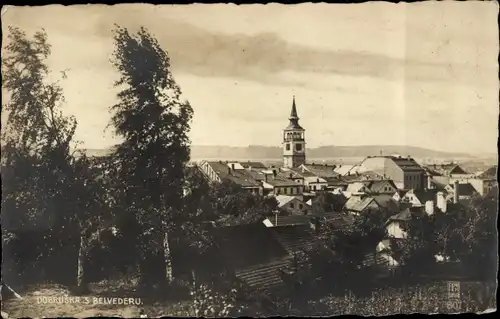 Ak Dobruska Gutenfeld Region Königgrätz, s Belvederu