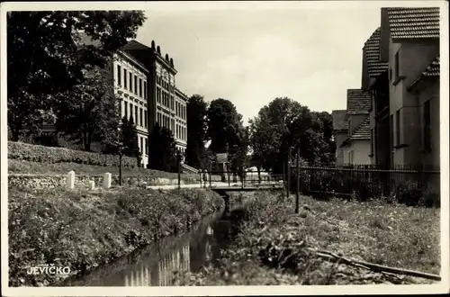 Ak Jevíčko Gewitsch Region Pardubitz, Notre ecole reale