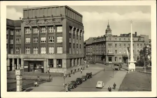 Ak Moravská Ostrava Mährisch Ostrau Region Mährisch Schlesien, Namesti