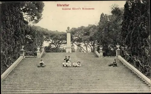 Ak Gibraltar, General Eliott's Monument