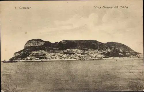 Ak Gibraltar, Vista General del Penon