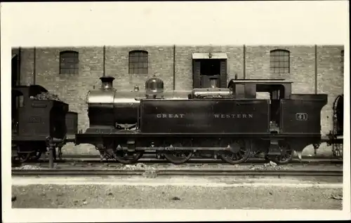 Foto Ak Britische Eisenbahn, Dampflok Nr. 41, Great Western Railway