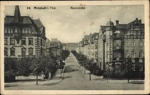 Ak Arnstadt in Thüringen, Roonstraße, Opfertag 1919