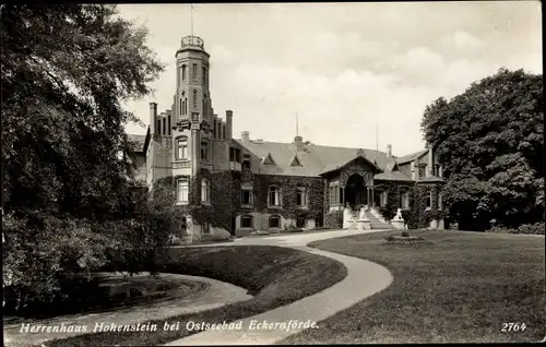 Ak Ostseebad Eckernförde, Herrenhaus Hohenstein