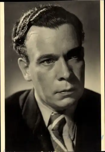 Ak Schauspieler Ewald Balser, Portrait